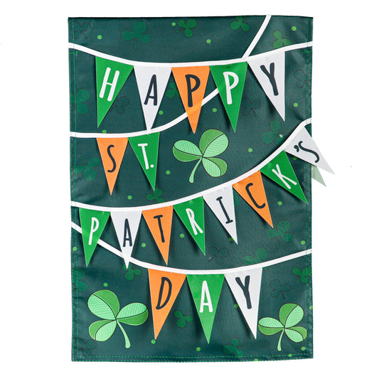 St Paddy's Day Banner House Flag