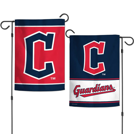 12.5"x18" Cleveland Guardians Double-Sided Garden Flag