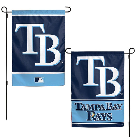 Tampa Bay Rays Double Sided Garden Flag