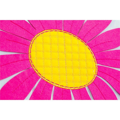 Welcome Daisy Garden Flag