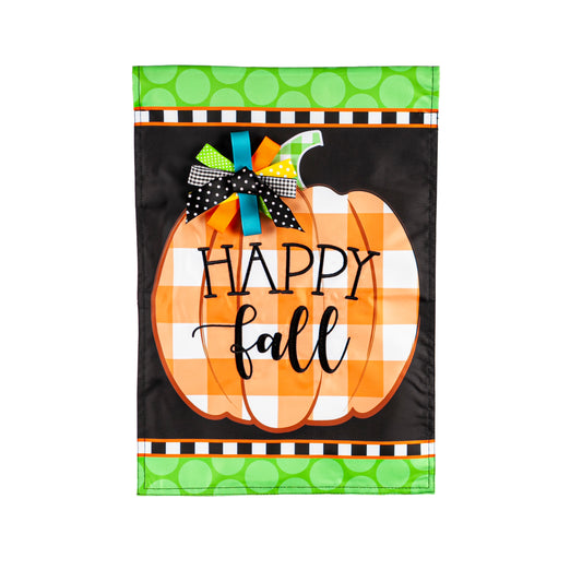 Happy Fall Pumpkin Garden Flag