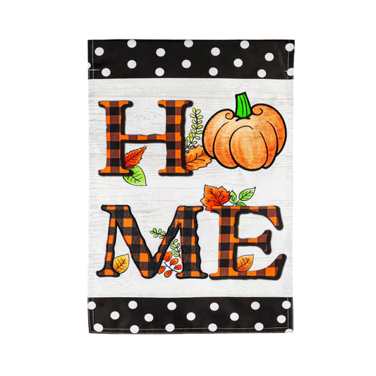 Pumpkin Home Garden Flag