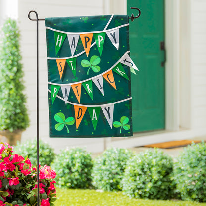 St. Paddy's Day Banner Garden Flag