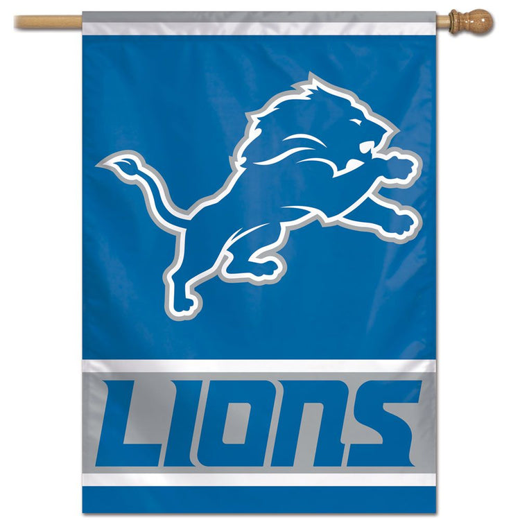 28"x40" Detroit Lions House Flag