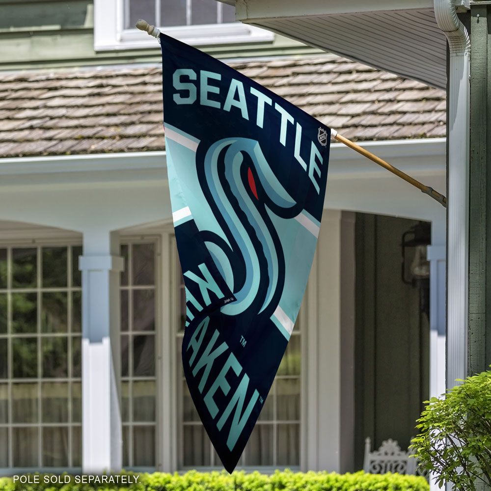 Seattle Kraken House Flag
