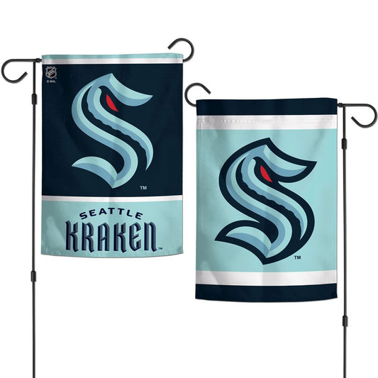 Seattle Kraken Double-Sided Garden Flag