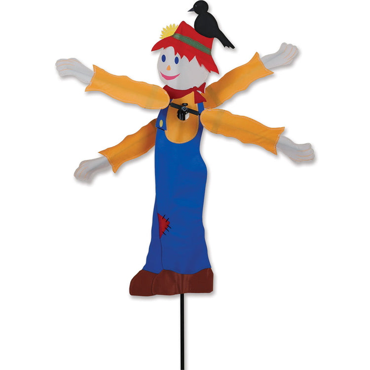 Fall Scarecrow Whirligig Large Spinner