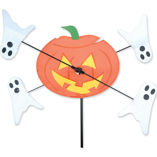 Halloween Jack & Ghosts Whirligig Spinner