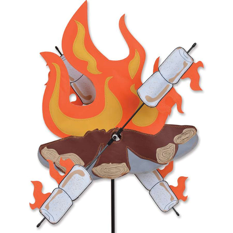 Campfire Spinner; Nylon 15" x 16.5", diameter 21"