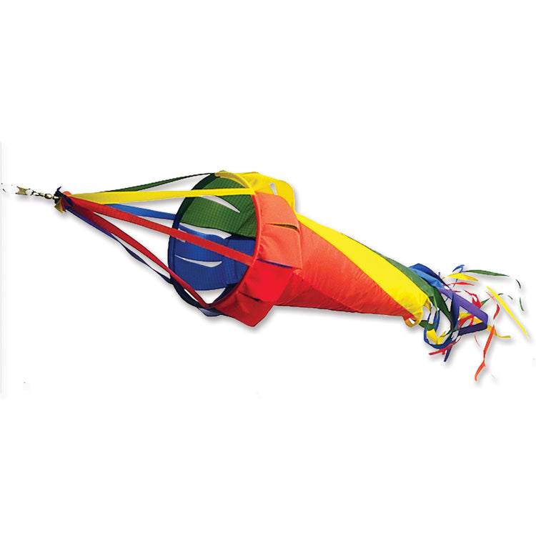 Rainbow Spinsock; Polyester 24"L