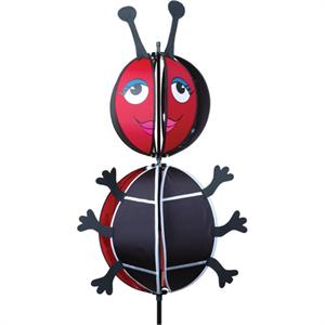 Ladybug Spinning Friend Spinner; Nylon 17"x31" (top diameter 11" & bottom diameter 14")