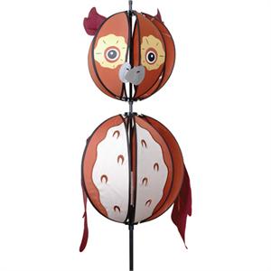Owl Spinning Friend Spinner; Nylon 14"x27.5" (top diameter 11" & bottom diameter 14")