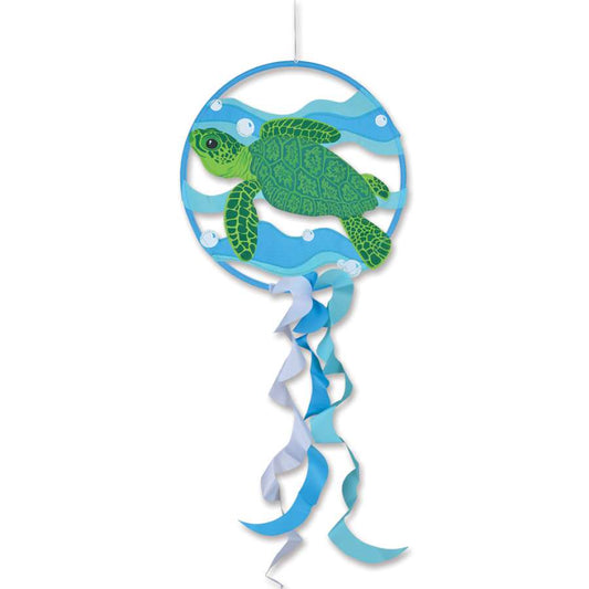 Sea Turtle Dreamcatcher Polyester Windsock