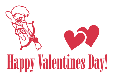 3x5 Cupids Valentine Hearts Seasonal Flag; Nylon H&G