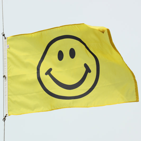 3x5 Smiley Face Outdoor Nylon Flag