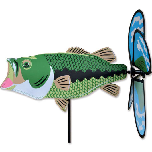 Bass Petite Yard Art Spinner