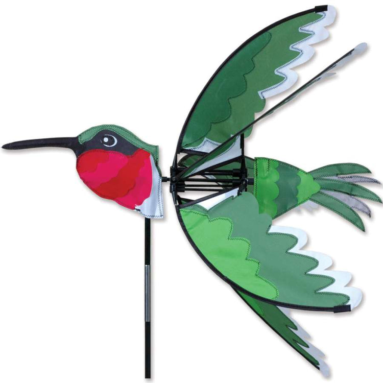 Hummingbird Spinner; Nylon 24"x24", diameter 24"