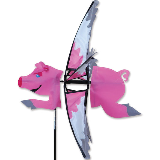 Flying Pig Spinner; Nylon 23"x27", diameter 27"