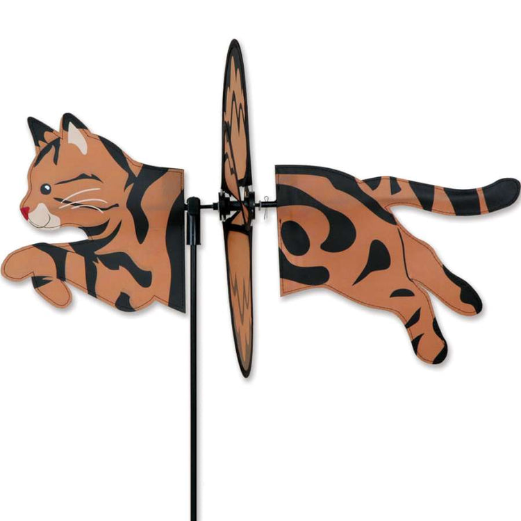 Classic Tabby Spinner; Nylon 19"x12.75", diameter 12.75"