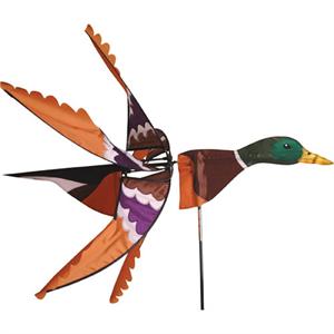 Flying Mallard Duck Spinner; Nylon 43.5"x40", diameter 32"