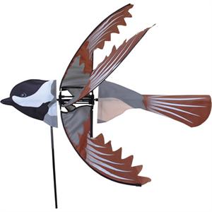 Chickadee Spinner; Nylon 35"x28", diameter 32"