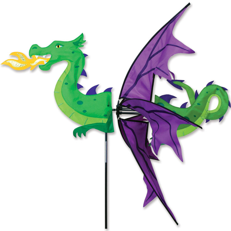 Flying Dragon Spinner; Nylon 39"x34", diameter 32"