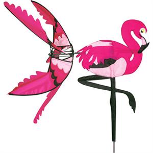 Flamingo Spinner; Nylon 34"x35", diameter 32"