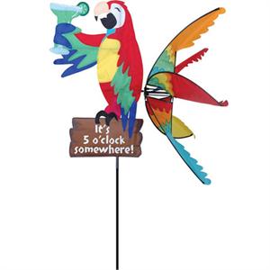 Island Parrot Spinner; Nylon 33"x37"x32"OD