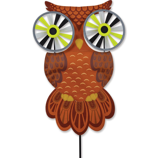 Night Owl Yard Art Spinner