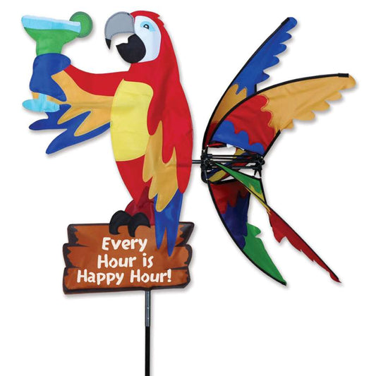 Island Parrot Spinner; Nylon 29"x33"x29"OD