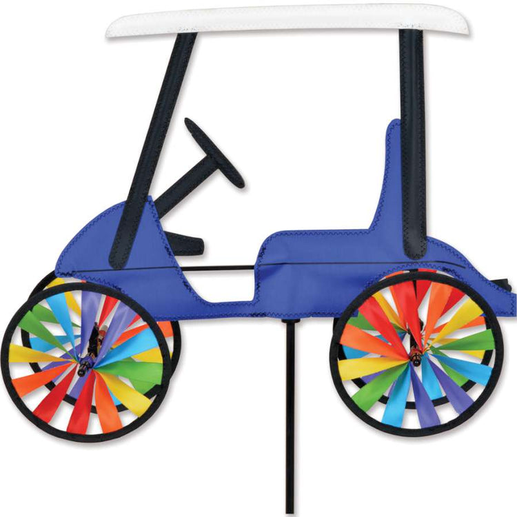 Golf Cart Spinner; Polyester 17.75"x13.5"x6"OD