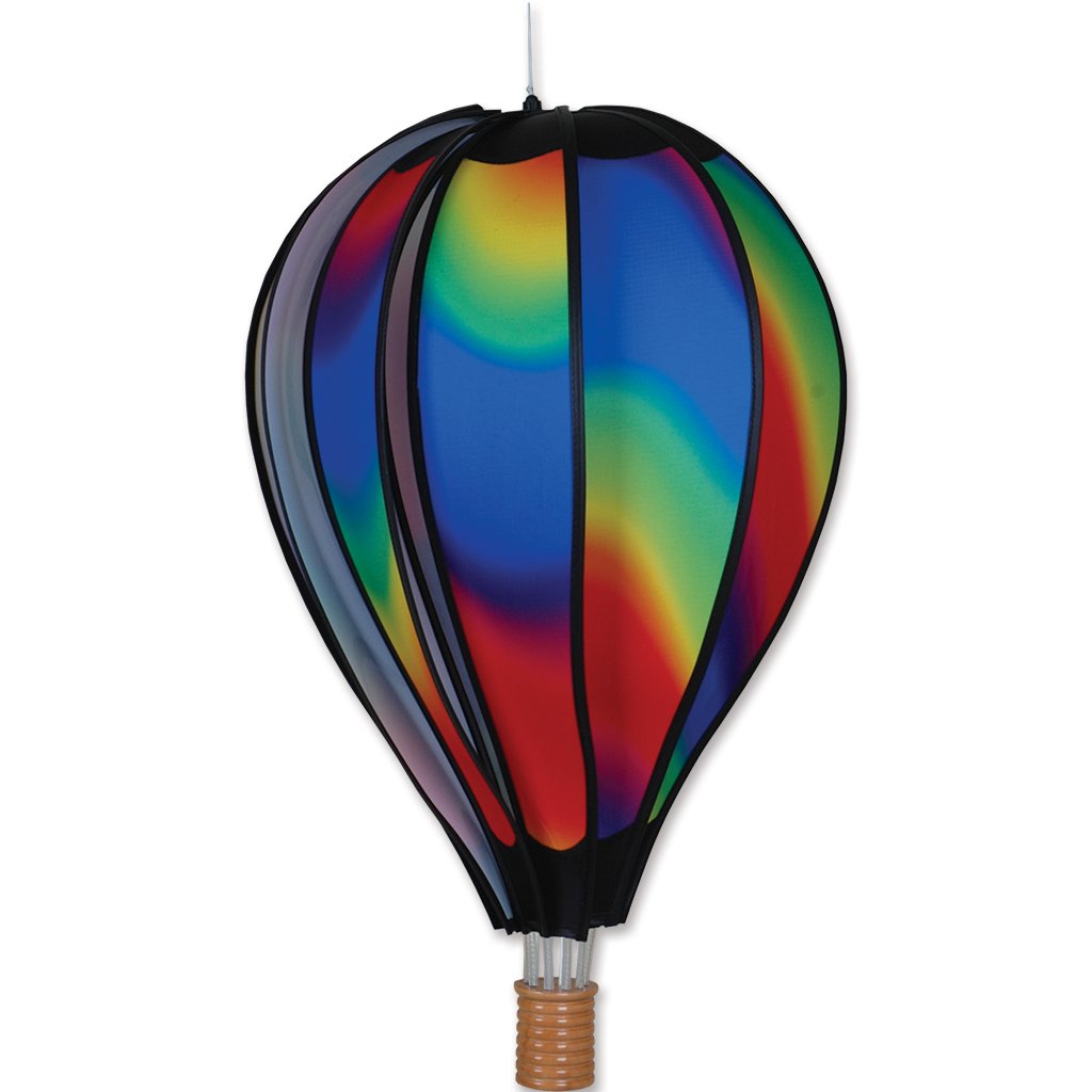 Wavy Gradient Hot Air Balloon; 22"L x 15" Diameter