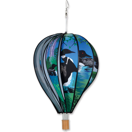 Loons Hot Air Balloon Wind Spinner