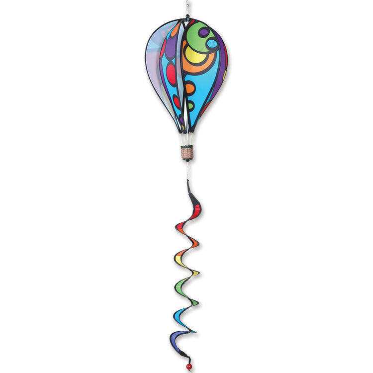 12"x46" Rainbow Orbit Hot Air Balloon; 16"L