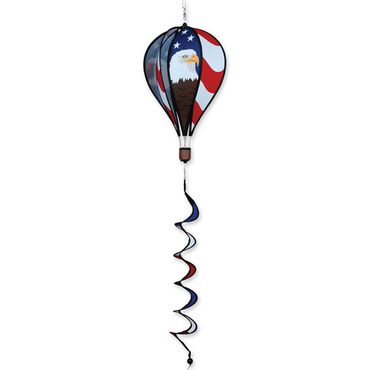 12"x46" "Patriotic Eagle" Hot Air Balloon; 16"L