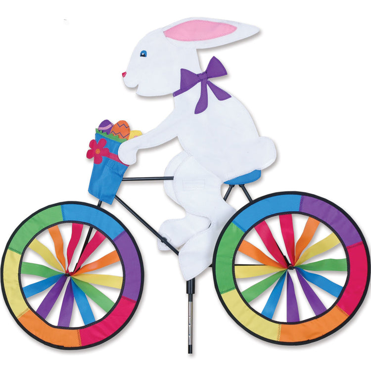 Bunny Seasonal Bicycle Spinner; Nylon 27.5"x30"x12.25"OD