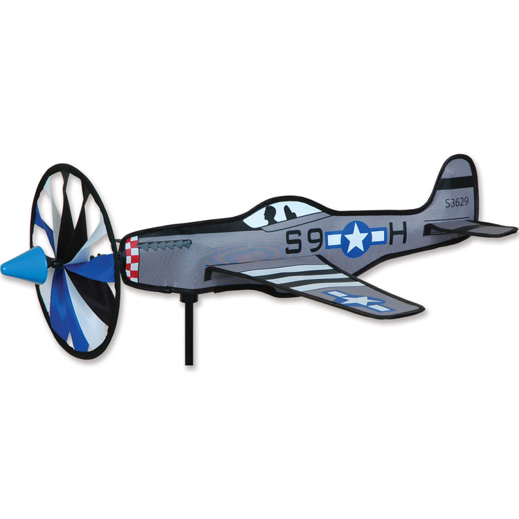 P-51 Mustang Airplane Spinner; Nylon 20.5"x19"x7"