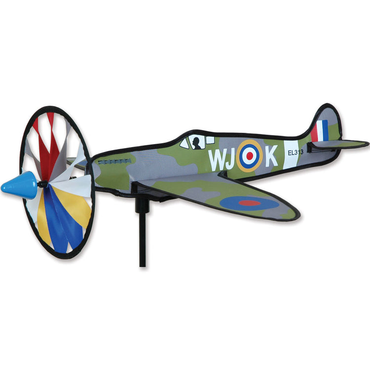 Spitfire Airplane Spinner; Nylon 19.5"x20"x7"