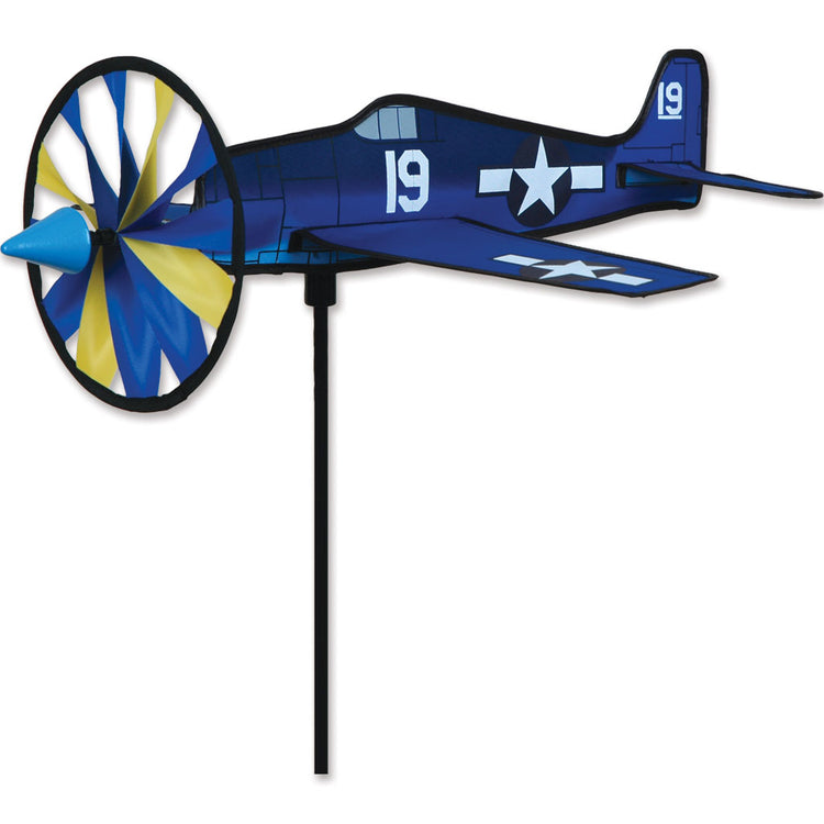 Hellcat Airplane Spinner; Nylon 19.5"x18"x7"