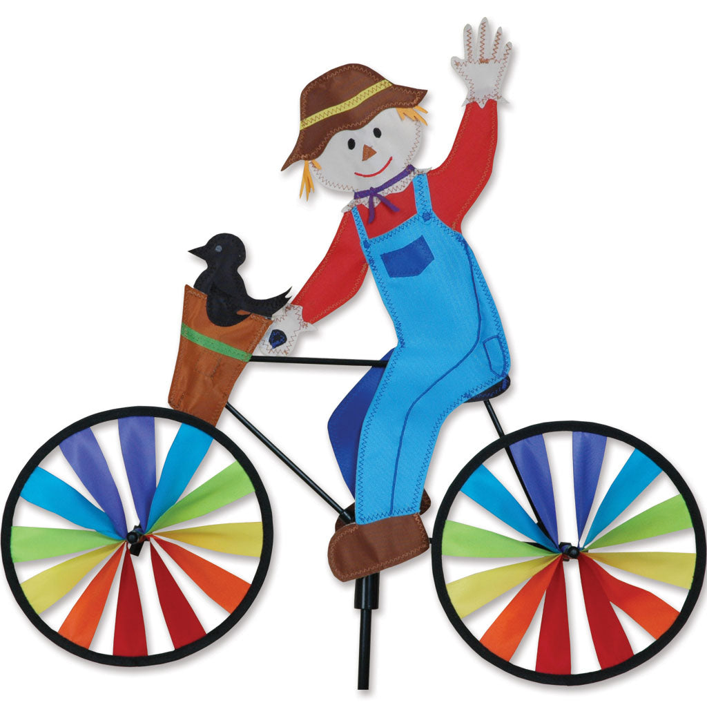 Scarecrow Seasonal Bicycle Spinner - Small