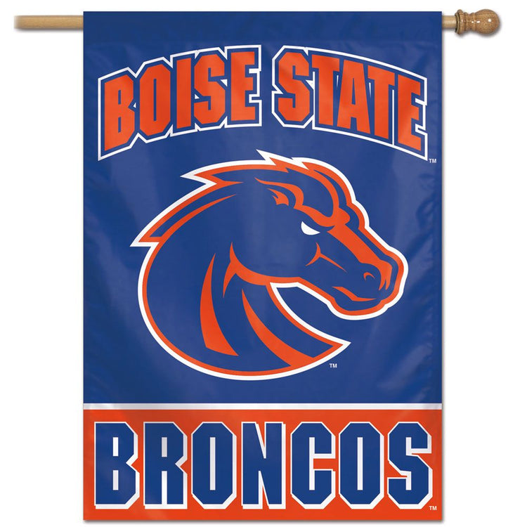 Boise State University Broncos House Flag