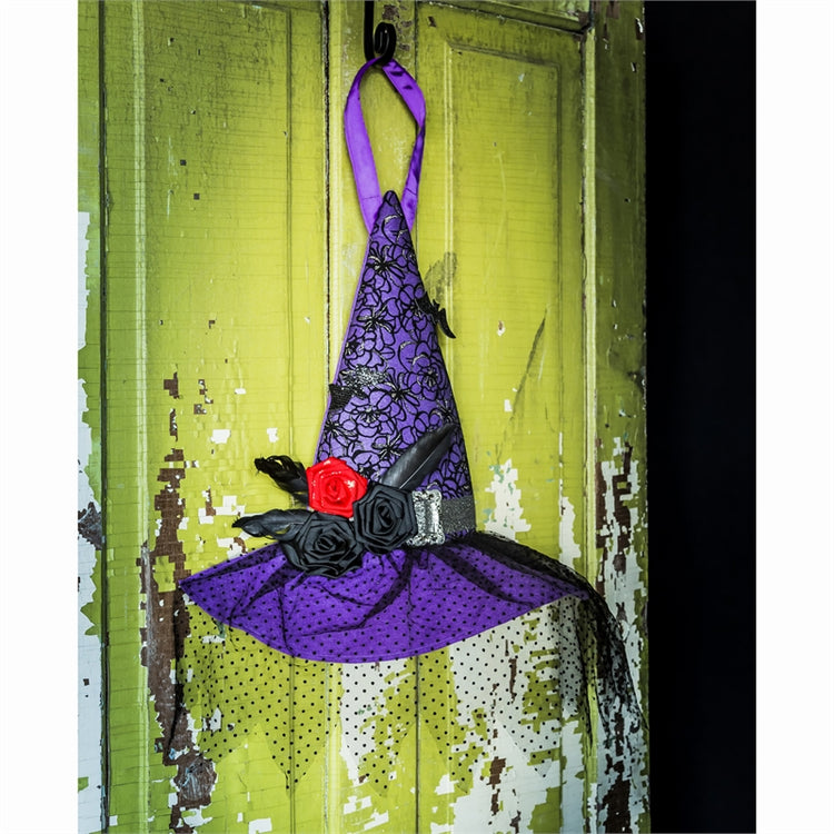 Elegant Witch Door Hanger; 26"Lx16.5"W