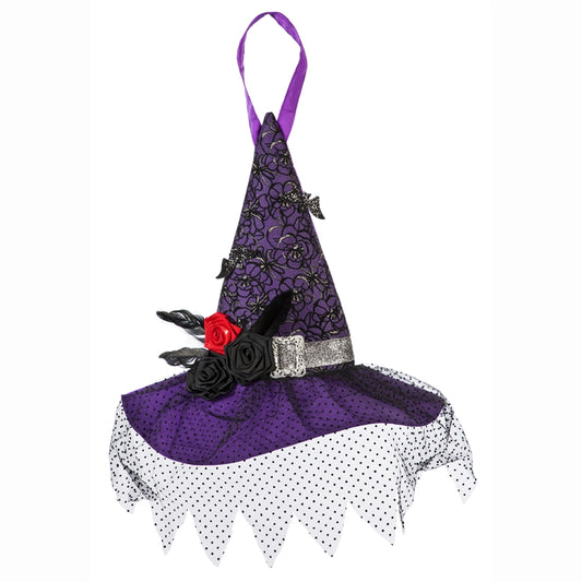 Elegant Witch Door Hanger; 26"Lx16.5"W