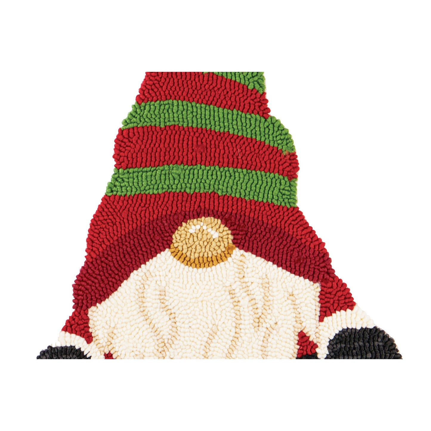 Christmas Gnome Hooked Door Hanger; Polypropylene 15"Lx20"W