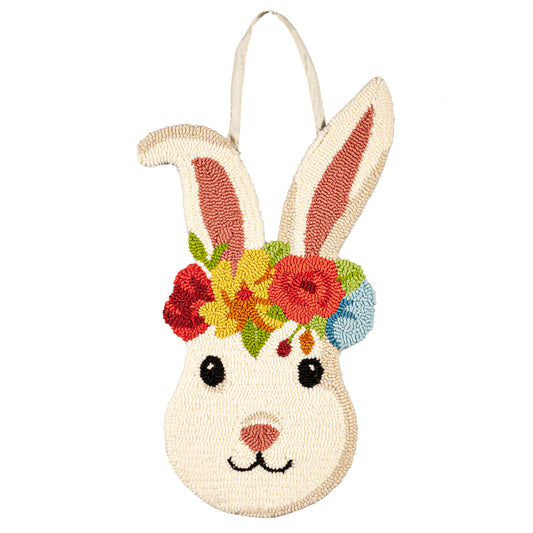 Spring Bunny Door Decor Hanger