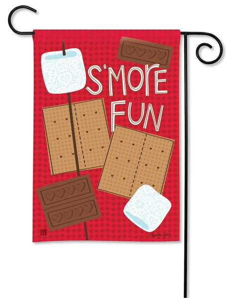 Smores Fun Garden Flag