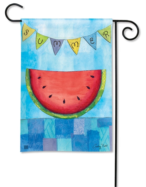 Summer Slice Garden Flag