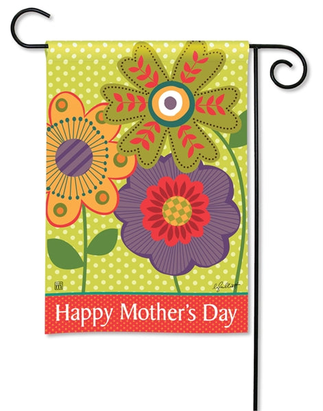 Moms Day Garden Flag