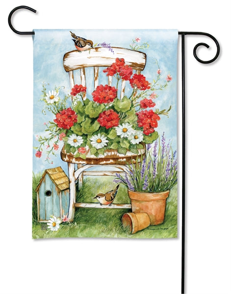 Summer Garden Floral Garden Flag