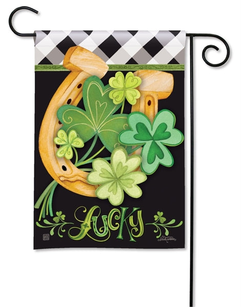 Lucky to be Irish Garden Flag